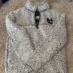 Women’s Gray Sherpa Jacket